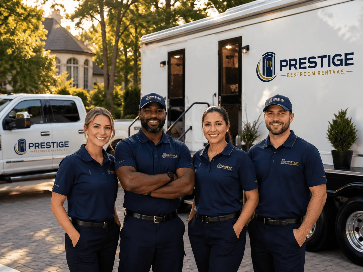 Trusted Luxury Portable Restrooms company in South Range, MI